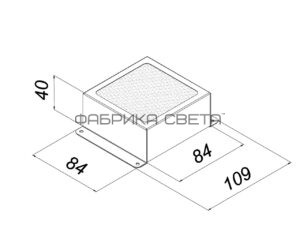Светодиодный светильник Армстронг-GR-M-6-IP20-OPL-VS